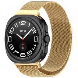 Curea Techsuit W009 pentru Samsung Galaxy Watch Ultra Series, Aurie