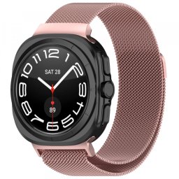 Curea Techsuit W009 pentru Samsung Galaxy Watch Ultra Series, Roz