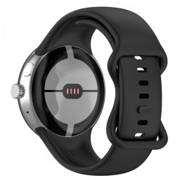 Curea Techsuit W031 pentru Google Pixel Watch 3 41mm / Watch 2 / Watch, Neagra