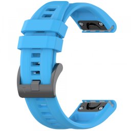 Curea Techsuit W060 pentru Garmin Watch Fenix / Forerunner Series, 22mm, Albastra