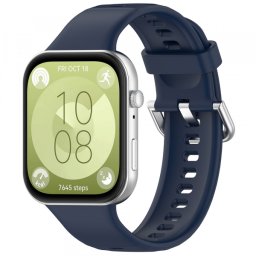 Curea Techsuit W061 pentru Huawei Watch Fit 5 Pro / Fit 5 / Fit 4 Pro / Fit 4 / Fit 3, Bleumarin