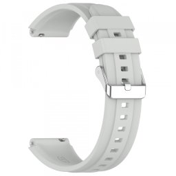 Curea Techsuit W075 pentru Huawei Watch / Garmin Watch Series, 18mm, Gri