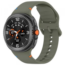 Curea Techsuit W079 pentru Samsung Galaxy Watch9 / Watch8 / Watch8 Classic Series, Verde