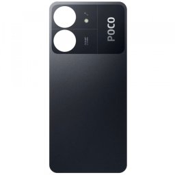 Capac Baterie Xiaomi Poco C65, Negru, Service Pack 1610111001479A
