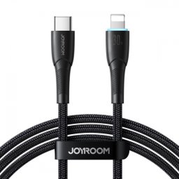 Cablu Date si Incarcare USB-C - Lightning Joyroom S-A32, 30W, 1m, Negru