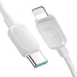 Cablu Date si Incarcare USB-C - Lightning Joyroom S-A14, 30W, 1.2m, Alb