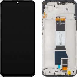 Display cu Touchscreen Xiaomi Poco C85 4G / Redmi 15C 5G / 15C 4G, cu Rama, Versiune Globala, Negru, Service Pack 5600020P15A00