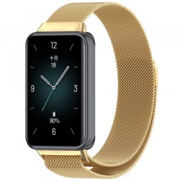 Curea Techsuit W009 pentru Honor Band 9, Aurie