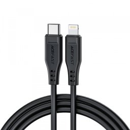 Cablu Date si Incarcare USB-C - Lightning Acefast C3-01, 30W, 1.2m, Negru