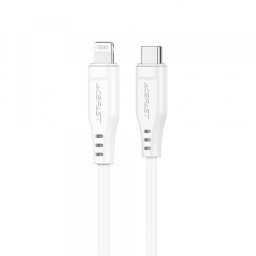 Cablu Date si Incarcare USB-C - Lightning Acefast C3-01, 30W, 1.2m, Alb