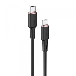 Cablu Date si Incarcare USB-C - Lightning Acefast C2-01, 30W, 1.2m, Negru