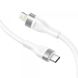 Cablu Date si Incarcare USB-C - Lightning Lito LD02CL, 30W, 1.2m, Alb
