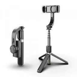 Selfie Stick Bluetooth Techsuit L08, Universal, Negru