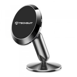 Suport Auto Magnetic Techsuit S11, Universal, Negru