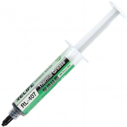 Pasta Termoconductoare Relife RL-407, Tip Seringa, 20g, Neagra