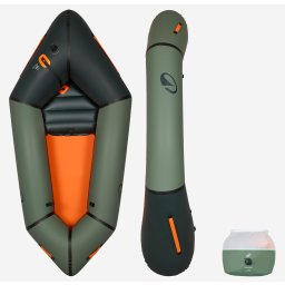 Caiac gonflabil Packraft 100 râu TPU PR100 1 loc