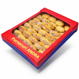 Fursecuri ANDRA, rozete cu gem, 1 kg
