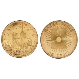 Franta 2025 - medal aurit, Catedrala Notre-Dame