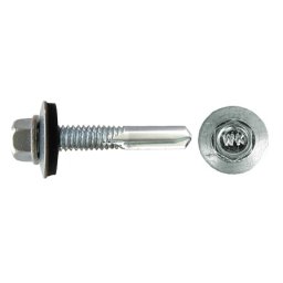 Surub autoforant WSS cu cap hexagonal zincat 5.5 x 32 mm