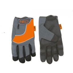 Manusi protectie piele si PVC, marimea 10