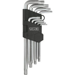 Set 9 chei lungi TORX, CrV