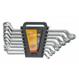Set 6 chei inelare, cotite, CrV