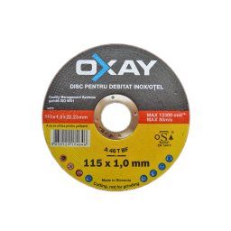 Disc OXAY debitat inox/metal 115X1 mm