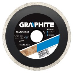 Disc diamantat continuu 115 x 22.2 x 2.1 mm