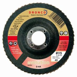 Disc lamelar G-AK, Evolution cu abraziv ceramic