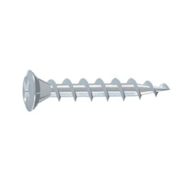 Surub cu cap inecat pentru montaj PVC