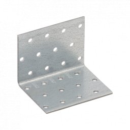 Coltar perforat pentru lemn 60x60x80x2.0 mm