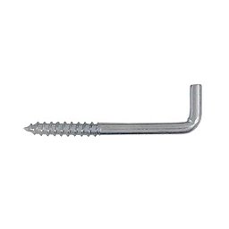 Agatator tip L cu filet pentru lemn