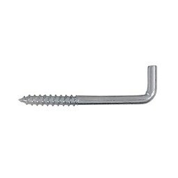 Agatator tip L cu filet pentru lemn