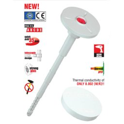 Diblu polistiren ECO-DRIVE fi8 cu pin metalic