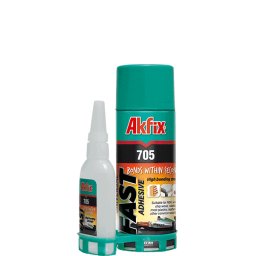Adeziv universal AK 705 cu activator, 125g + 400ml