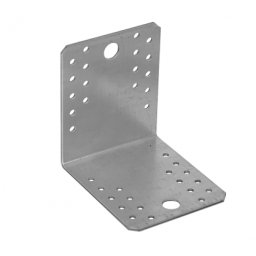 Coltar simplu perforat pentru lemn 105x105x90x3 mm
