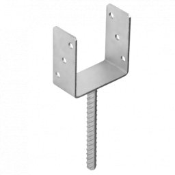 Papuc reazem tip "U" cu picior 121x120x60x4.0 mm