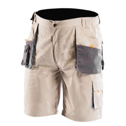 Pantaloni scurti de lucru crem, NEO, XL