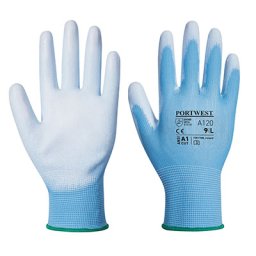 Manusi de lucru, PU, Albastru, XL
