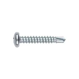 Surub autoforant cap bombat cruce 3.5 x 9.5 mm, DIN 7504N, INDEX