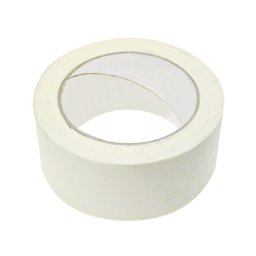 Banda adeziva de mascare premium, alb, 48mm x 50m