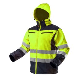 Jacheta reflectorizanta cu gluga, NEO, XXL