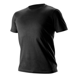 Tricou negru din bumbac, NEO, 2XL