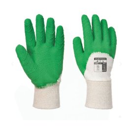Manusi de lucru din latex, verde/alb, Portwest, XL