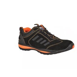 Pantofi de protectie din piele, negru/orange, Portwest 40