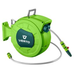 Furtun de gradina cu tambur automat, 1/2", 22M, Verto