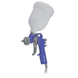 Pistol de vopsit gravitational Erba, pneumatic, 600 ml, duza 1.5 mm