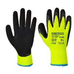 Manusi de lucru pentru medii reci,spuma de latex,verde/negru, Portwest
