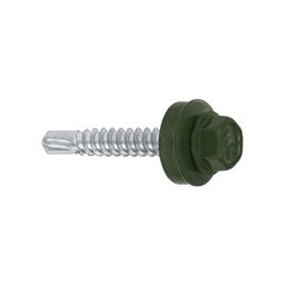 Autoforant RAL 4,8 x 19 cu saiba EPDM, pentru metal RAL - 6020