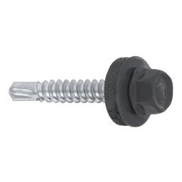 Autoforant RAL 4,8 x 19 cu saiba EPDM, pentru metal RAL - 7024